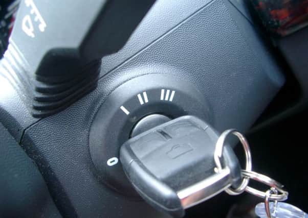 Leaving your keys in the ignition like this could invite car theft as the frost moves in and you may be left uninsured too