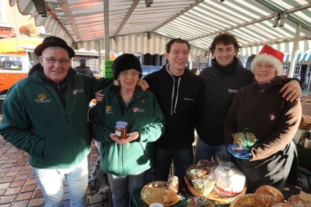 Old Town Sunday Market operator Gary Saunders in Hemel Hempstead Old Town PNL-140712-143317009