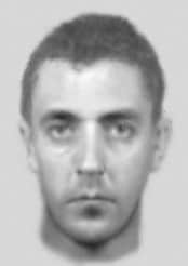 E-fit of a man believed to be involved in the burglaries