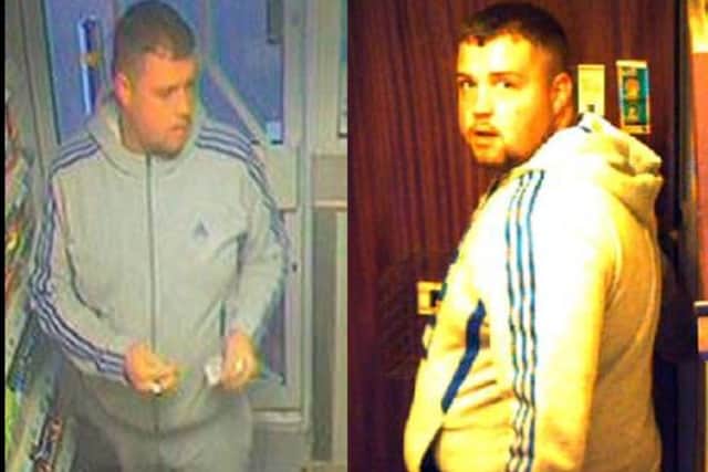 Images released by police in connection with a series of burglaries across south east England, below the car police believe was used by the offenders and further e-fits in relation to the burglary spate