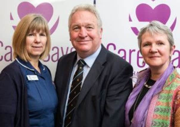 Mike Penning meets representatives from Care2Save at Westminster