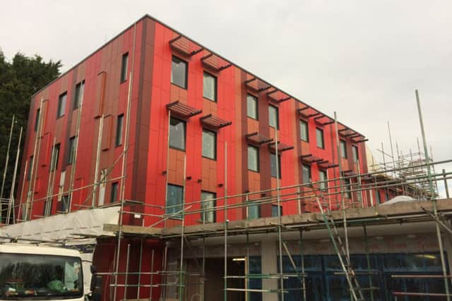 Work is progressing on the 41-bed The Elms homeless hostel in Redbourn Road, to be managed by DENS