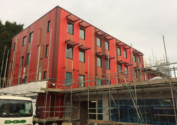 Work is progressing on the 41-bed The Elms homeless hostel in Redbourn Road, to be managed by DENS