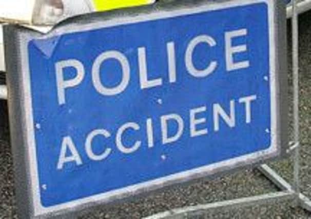 A man was badly injured after being hit by a van in Corby