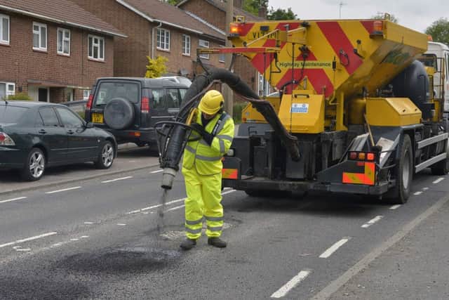 Pothole repairs in Hemel Hempstead
