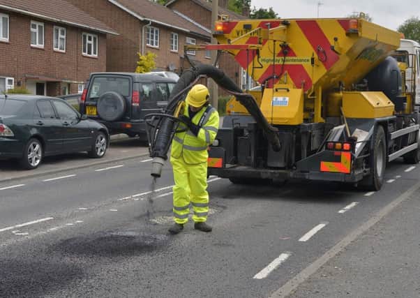 Pothole repairs in Hemel Hempstead
