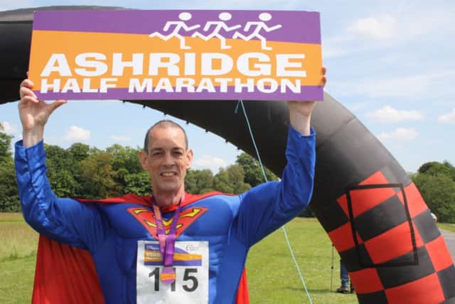 Rob Havlin at the 2014 Ashridge Trail Half Marathon