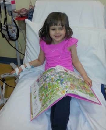 Emma Whittaker suffers from the rare condition Fanconi Anaemia which can cause bone marrow failure. PNL-140324-163424001