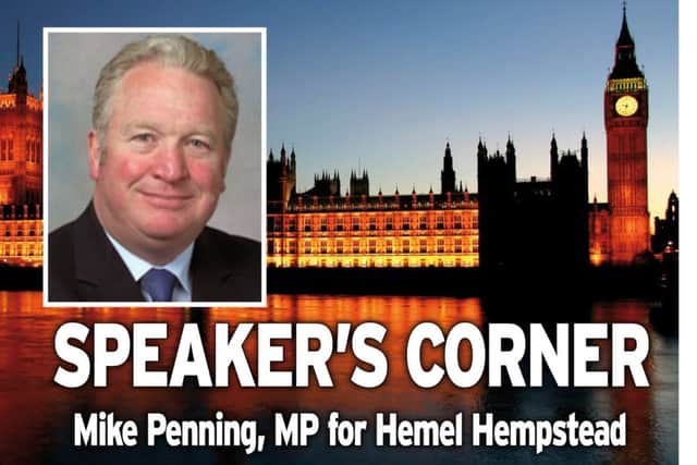 Speaker's Corner: Mike Penning