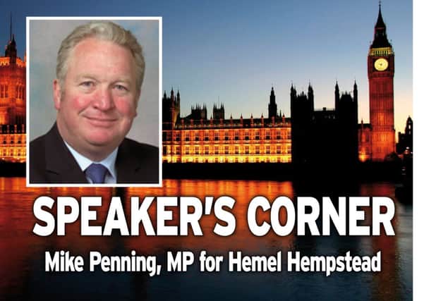 Speaker's Corner: Mike Penning