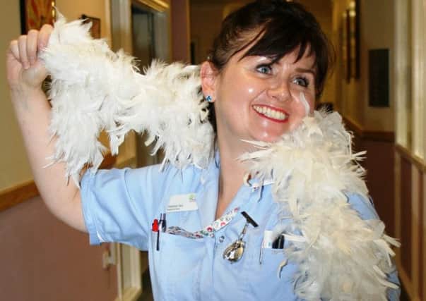 Hospice nurse Florence Yass is taking part in the St Francis Strictly Learn Dancing event