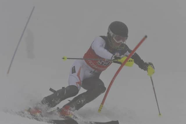 Robert Poth in action in Bormio. Picture (c) www.mattbirchpictures.com