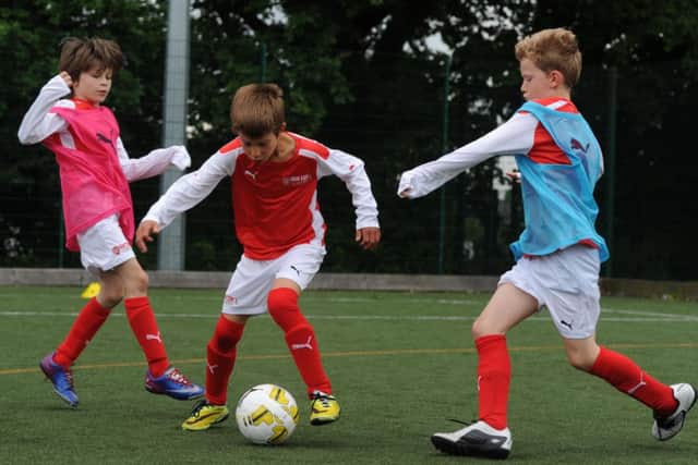 Arsenal Soccer Schools are looking forward to an action-packed half-term. Picture (c) Stuart MacFarlane