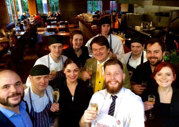 Let's take a selfie! The team at The Akeman in Tring