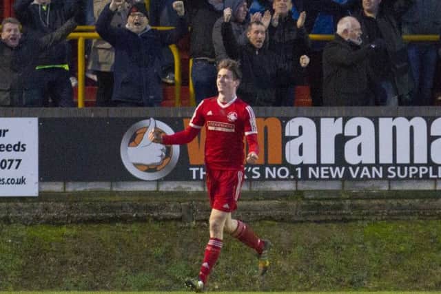 Oliver Hawkins was on target for the Tudors. Picture (c) Darren Kelly