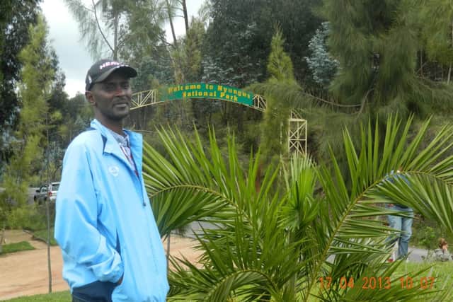 Eric Eugene Murangwa, survivor of the 1994 Rwandan genocide