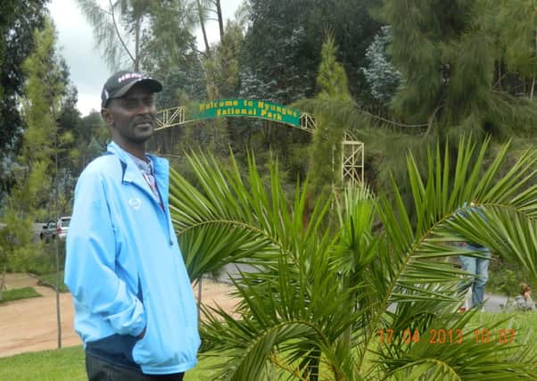 Eric Eugene Murangwa, survivor of the 1994 Rwandan genocide