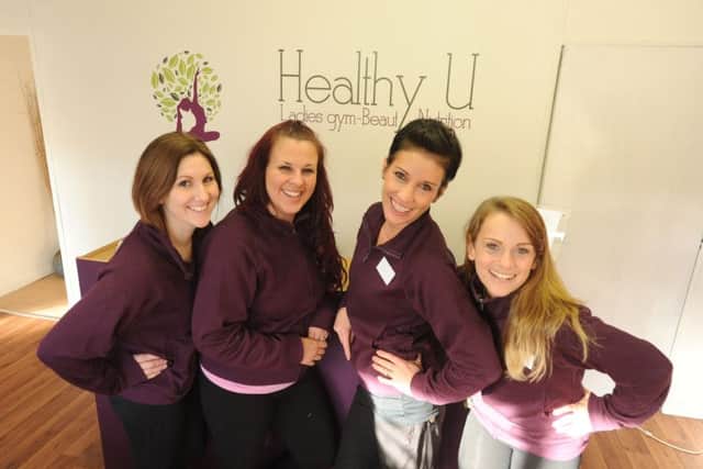 Launch of HealthyU, Bennetts End, Hemel Hempstead. The staff, from left, Nici Thomas, Jodie Reiss, Samantha Harry and Sara Scott.