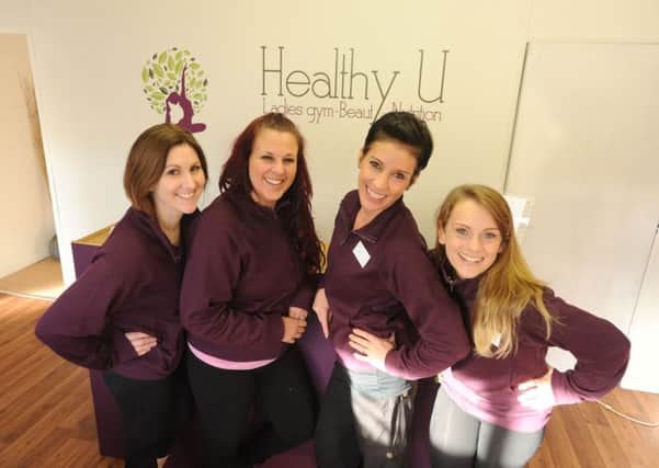 Launch of HealthyU, Bennetts End, Hemel Hempstead. The staff, from left, Nici Thomas, Jodie Reiss, Samantha Harry and Sara Scott.