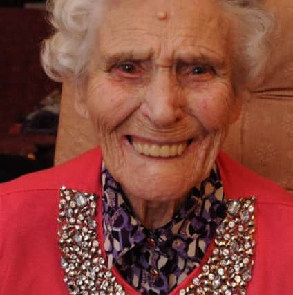 Margaret Birch celebrated her 100th birthday at Evelyn Sharp House, Hemel Hempstead, on Friday. PNL-150901-180625009