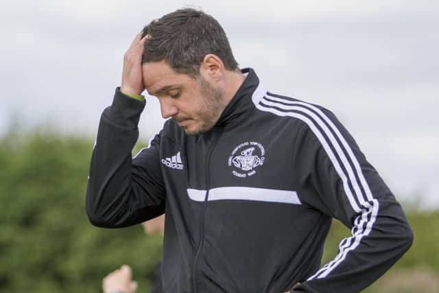Hemel Hempstead Town FC manager Dean Brennan. Picture (c) Darren Kelly