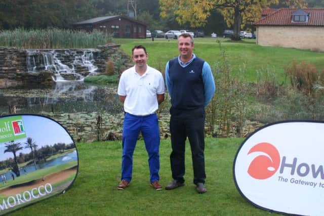 Craig Parker and Ben Scott are ready for the Morocco Matchplay final