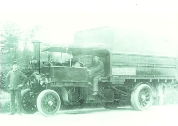 GB Kent Brushes' Foden steam lorry in the 1920s