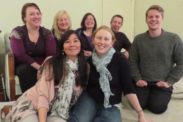 Youth leaders from Hemel Hempstead. Back row from left: Ruth and Christina from Adeyfield Free Church, Nikki from the Methodist Church, Monty from the Chatholic churches and David from Crossover. Front row from left: Lisa from New Church Hemel and Suzanne from South Hill Church