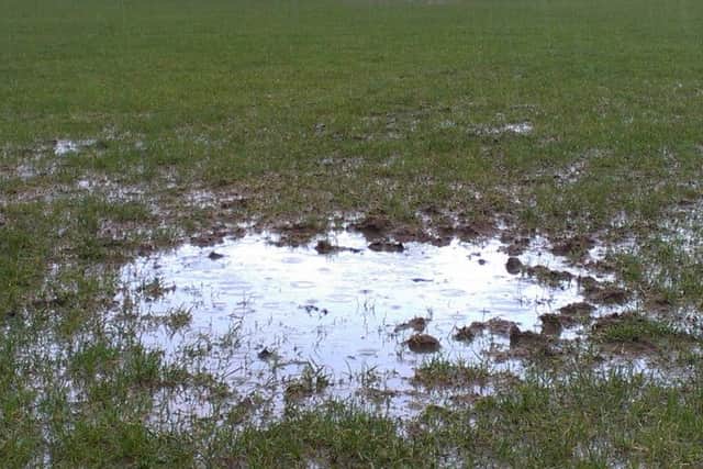 A number of fixtures were postponed due to waterlogged pitches on Saturday