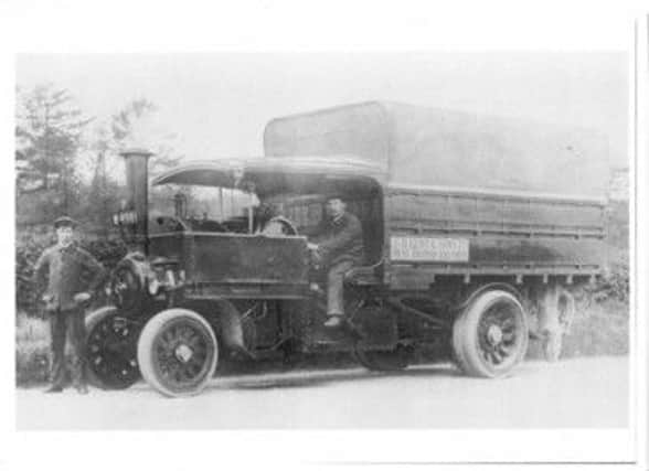 A Foden wagon which belonged to G B Kent & Sons in the early 1900s