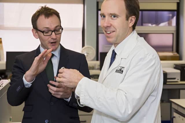 Mathew Hancock MP, Minister of State fo Business and Enterprise, visits the University of Hertfordshire. Photo: Terry Richards Photography