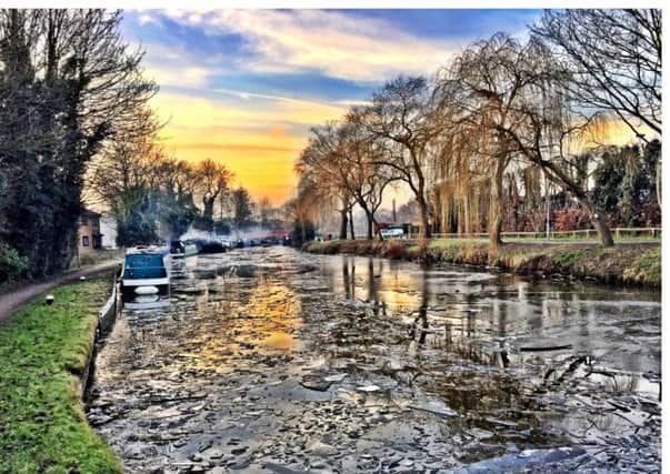 Thanks to Steven Hillier for this weeks stunning picture which was taken during a recent bike ride in front of the Lower Kings Road canal bridge looking back towards the Waitrose bridge in the distance. Berko Town Football Club (Broadwater) is just up ahead on the right hand side across the canal. Keep your great photos coming in.
