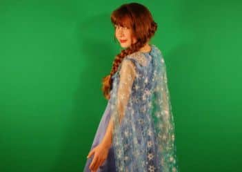 Behind the scenes of the video for Kassie Bannister's Let It Go cover
