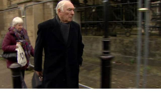 Michael Salmon arrives at court (image courtesy of BBC News) PNL-150502-154238001