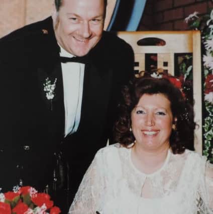 Steve and Chris Burgin, of Grovehill, will renew their wedding vows at the Hospice of St Francis on Valentine's Day, which is also their wedding anniversary.