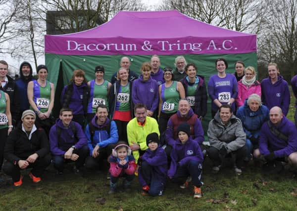 Dacorum & Tring AC at the Chiltern League cross country match in Milton Keynes. Picture (c) Gary Mitchell