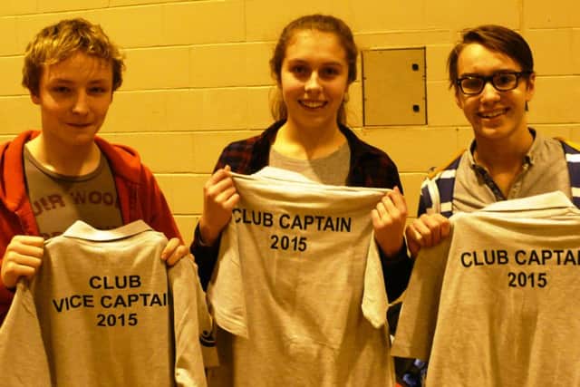 Berkhamsted Swimming Club elected new club captains earlier this month