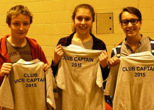 Berkhamsted Swimming Club elected new club captains earlier this month