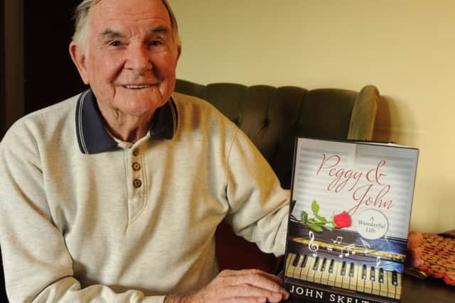 John Skelton, of Hemel Hempstead, has written a book about his life with with wife Peggy