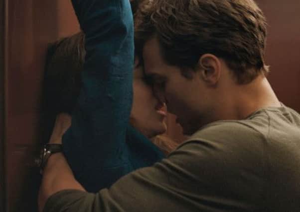 Fifty Shades of Grey with Dakota Johnson as Anastasia "Ana" Steele and Jamie Dornan as Christian Grey. Picture: PA Photos