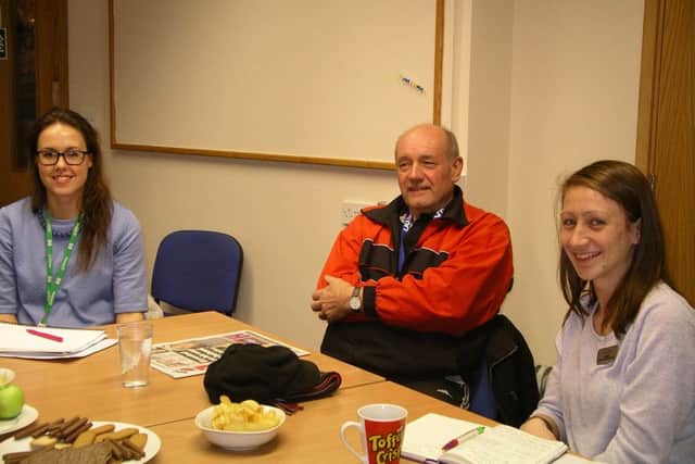 The Get Set Go Dacorum volunteer welcome session at the Roundhouse last week