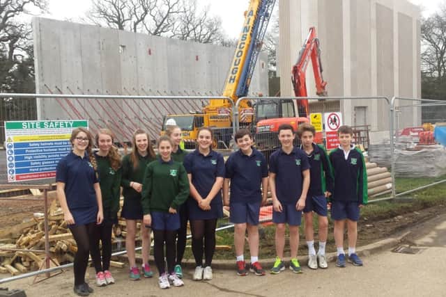 Ashlyns students are excited about the development of their new sports hall