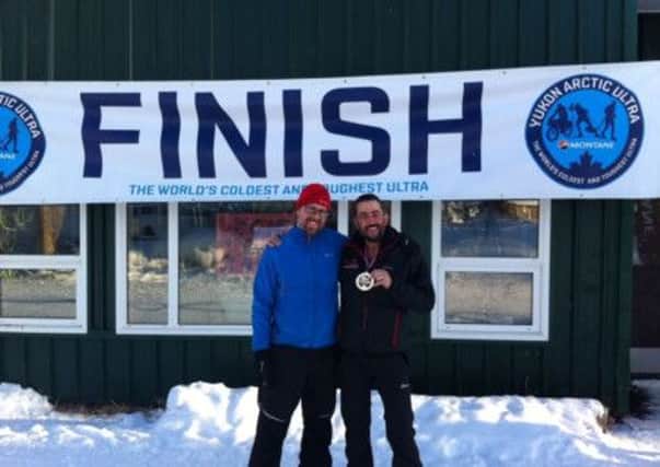 Neil Thubron came first in The Yukon Arctic Ultra.
