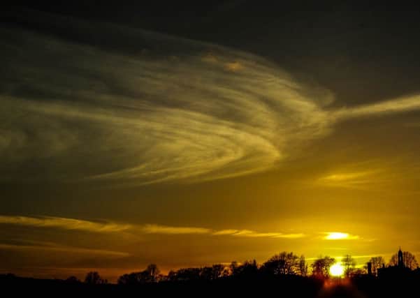 Thanks to Steve Jones for this great pic of an amazing sunset . Steve said: It was taken from my back window over looking Hemel. It was an usual cloud formation perhaps your readers can help to identify it?