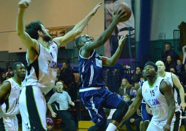 Bode Adeluola was the star man for Storm