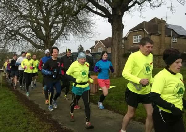 Gade Valley Harriers' second marathon training run was a big hit