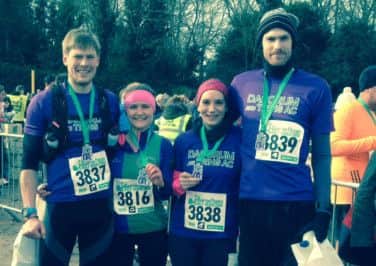 Four Dacorum & Tring AC Road Runners took on the Hampton Court Half Marathon