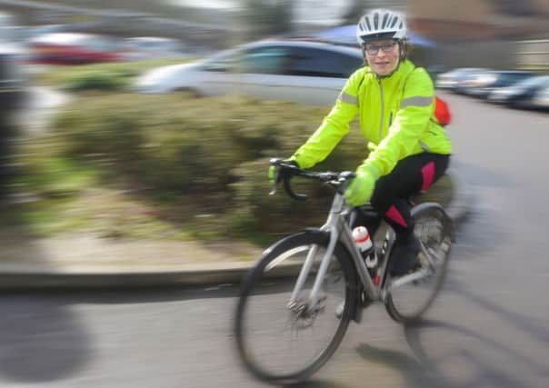 Anne Hunt cyclist of Hemel Hempstead