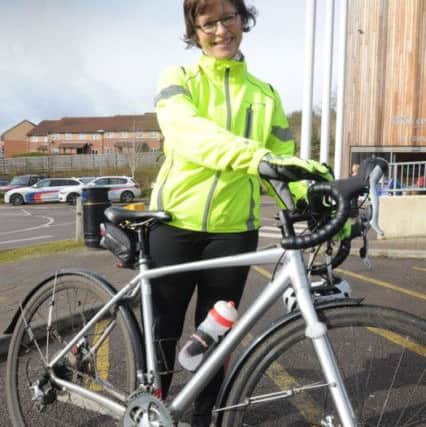 Anne Hunt cyclist of Hemel Hempstead