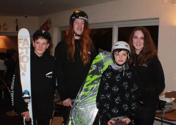 The Snow Centres sponsored ski and snowboard team took second place at the Gangs of Gloucester Freestyle Team Competition
